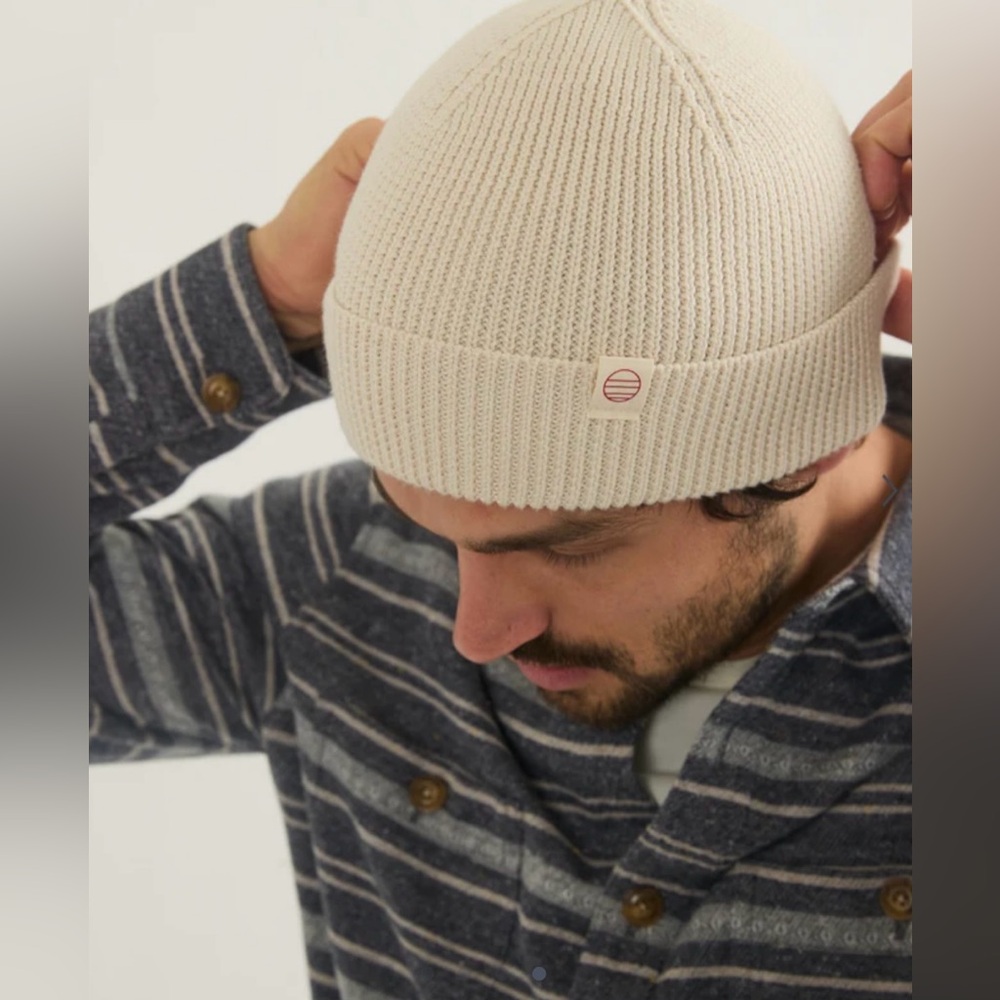 NWT cream Marine Layer Beanie